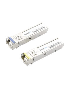 Transceptores Ópticos Industriales Bidireccionales SFP+ (Mini-Gbic) / Monomodo 1270 & 1330 nm / 10 Gbps / 10GBASE / Conector