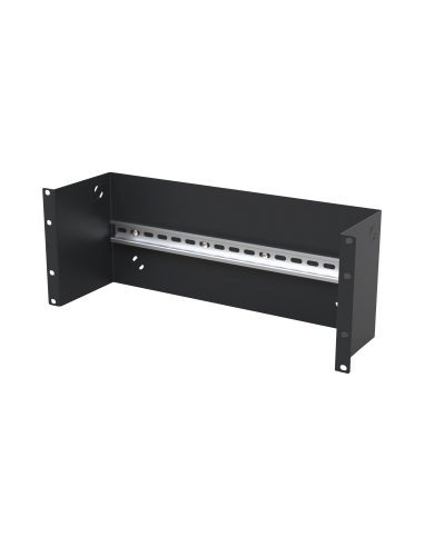 Riel de 35 mm con Soporte para Rack de 19" 4UR