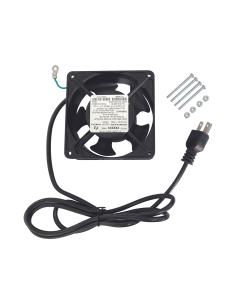 Ventilador 110 Vca de 12 x 12 cm con Cable y Clavija