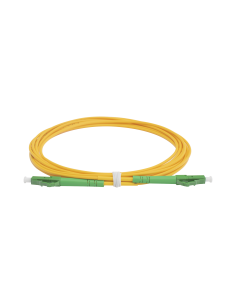 Jumper de Fibra Óptica Monomodo LC/APC-LC/APC Simplex de 3 metro, 2mm