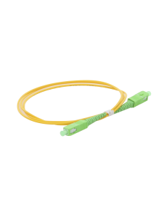 Jumper de Fibra Óptica Monomodo SC/APC-SC/APC Simplex de 1 metro, 2mm