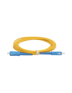 Jumper de Fibra Óptica Monomodo SC/UPC-SC/UPC Simplex de 3 metros, 3mm