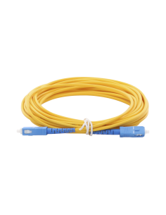 Jumper de Fibra Óptica Monomodo SC/UPC-SC/UPC Simplex de 6 metro, 3mm