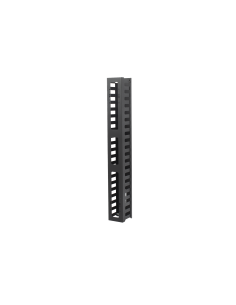 Organizador de Cable Vertical de 21 Unidades Rack Sencillo, Compatible con Racks Serie EIRL y EIQR