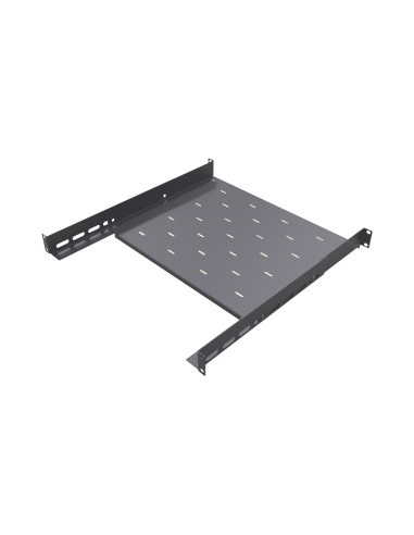 Charola para Gabinetes y Racks de Pared de 4 puntos de Fijación, Profundidad Ajustable de 347 a 489 mm