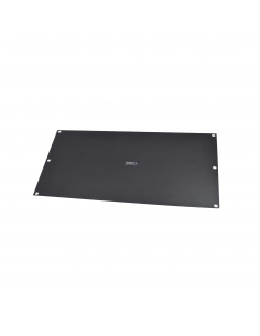 Tapa Ciega para Rack de 19in, de 5UR, Color Negro