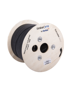 Carrete de 1 km de Fibra Óptica Drop, Interior/Exterior G.657A2 Monomodo de 2 hilos (bifibra), Diseñada para Fusionarse, Diel