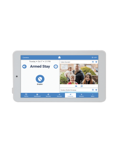 ALULA - Touchpad Slimline para Panel ALULA / Pantalla 7'' Android / Control Local de Seguridad / Montaje en Pared y Escritori