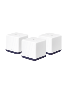 KIT de Sistema Inalámbrico H50G Mesh / Doble banda 2.4GHz y 5GHz AC 1900Mbps / 3 Puertos 10/100/1000 Mbps / Control vía App /