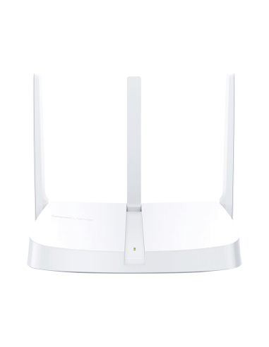 Router Inalámbrico N / 2.4 GHz de 300 Mbps / 1 Puerto WAN 10/100 Mbps / 3 puertos LAN 10/100 Mbps / 3 antenas de 5 dBi / Comp