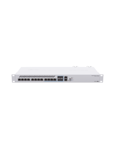 (CRS312-4C+8XG-RM) Cloud Router Switch 8 Puertos 10G RJ45, 4 compartidos RJ45/SFP+