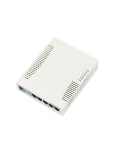 Switch Mikrotik 5 puertos Gigabit Ethernet y 1 SFP