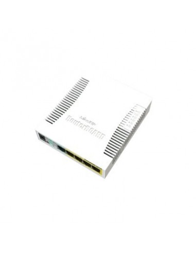 (RB260GSP) Switch Mikrotik 5 puertos PoE (Pasivo) (1in/4out) Gigabit Ethernet y 1 SFP