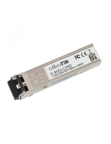 Transceptor MiniGbic SFP 1.25G LC Duplex para fibra Multi Modo 550mts