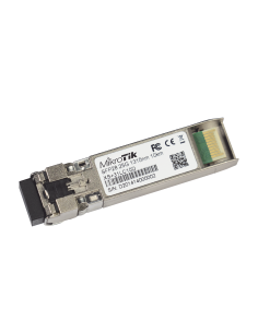 Transceptor MiniGbic XSFP+ 1G/10G/25G LC Duplex para fibra Mono Modo 10 Kms