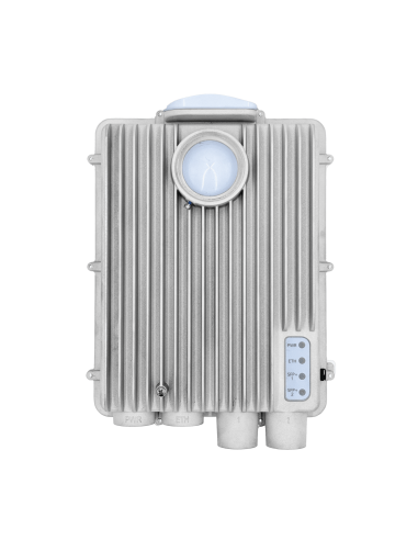 Radio Backhaul PTP, Antena integrada de 8 dBi, MIMO 4X4, 4.9 - 6.4 GHz, IP67, Velocidad hasta 3 Gbps, Adaptación automática a