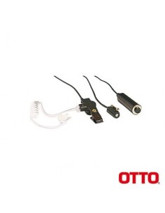 Kit de Micrófono-Audífono profesional de 3 cables para KENWOOD NX-200/300/410, TK-480/2180/3180