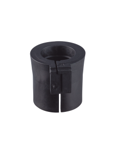 Pasacable de Entrada Sencilla y Pequeña 0.63"-0.67", para Cables Terminados, Color Negro. Paquete de 4 Piezas